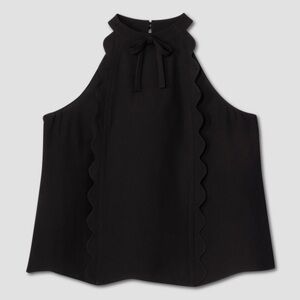 NWT Victoria Beckham x Target Sleeveless halter neck top black Size 3X